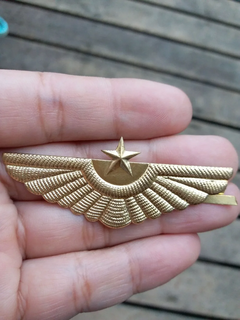 

Cap Badge Pilot DPRK North Korea Medal