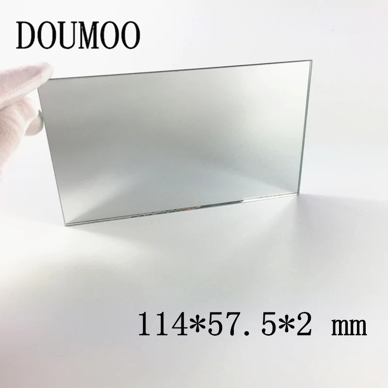 2pcs 114*57.5*2 Mm Mini Projector Reflector Projector Mirror Diy