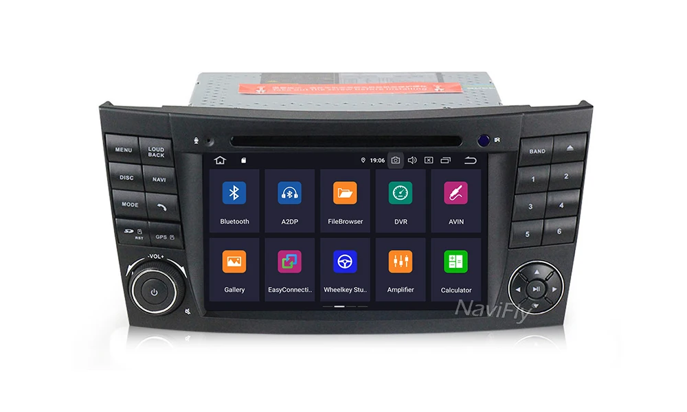 Excellent Android 9.0 IPS DSP Car dvd radio Multimedia Player For Mercedes Benz E-class w211 E200 E220 E300 E350 E240 E270 E280 W219 W209 19