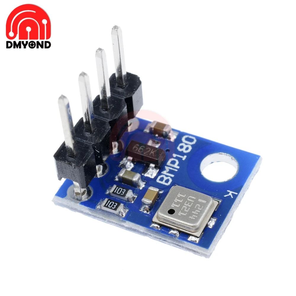 

GY-68 GY68 BMP180 Digital Barometric Pressure Sensor Board Module I2C Interface For Arduino Compatible with BMP085