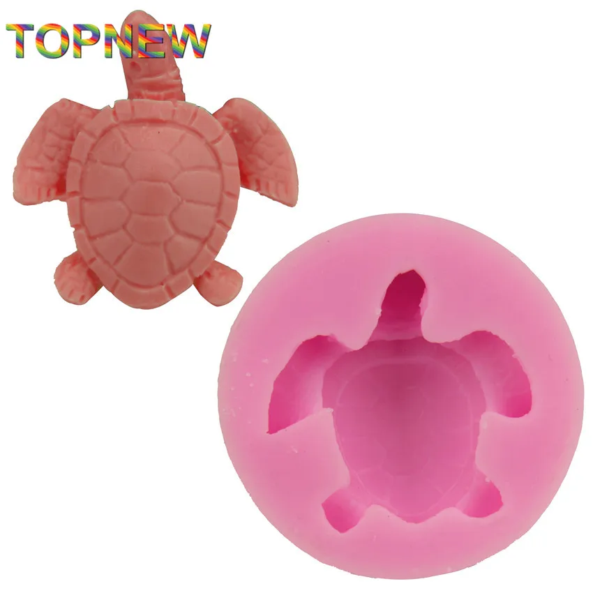 

Small Turtles Fondant Cake Baking Mold Food Grade Silicone DIY Cake Decorating Tools 2929