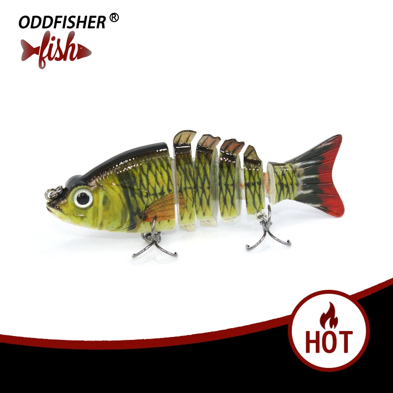

1 PCS Fishing Lures 8 Segments Multi Jointed Baits Smart lure Musky Sinking Pesca Isca Artificials 2018 High Quality Fish Bait