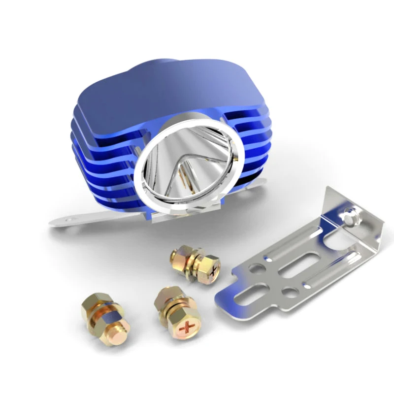 blue led headlight fog light spotlight