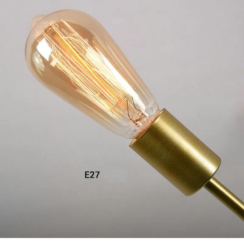 220 v 110 v Современная Nordic декоративный подвесной светильник золотистые железные клетка подвесной светильник для гостиной спальня бар