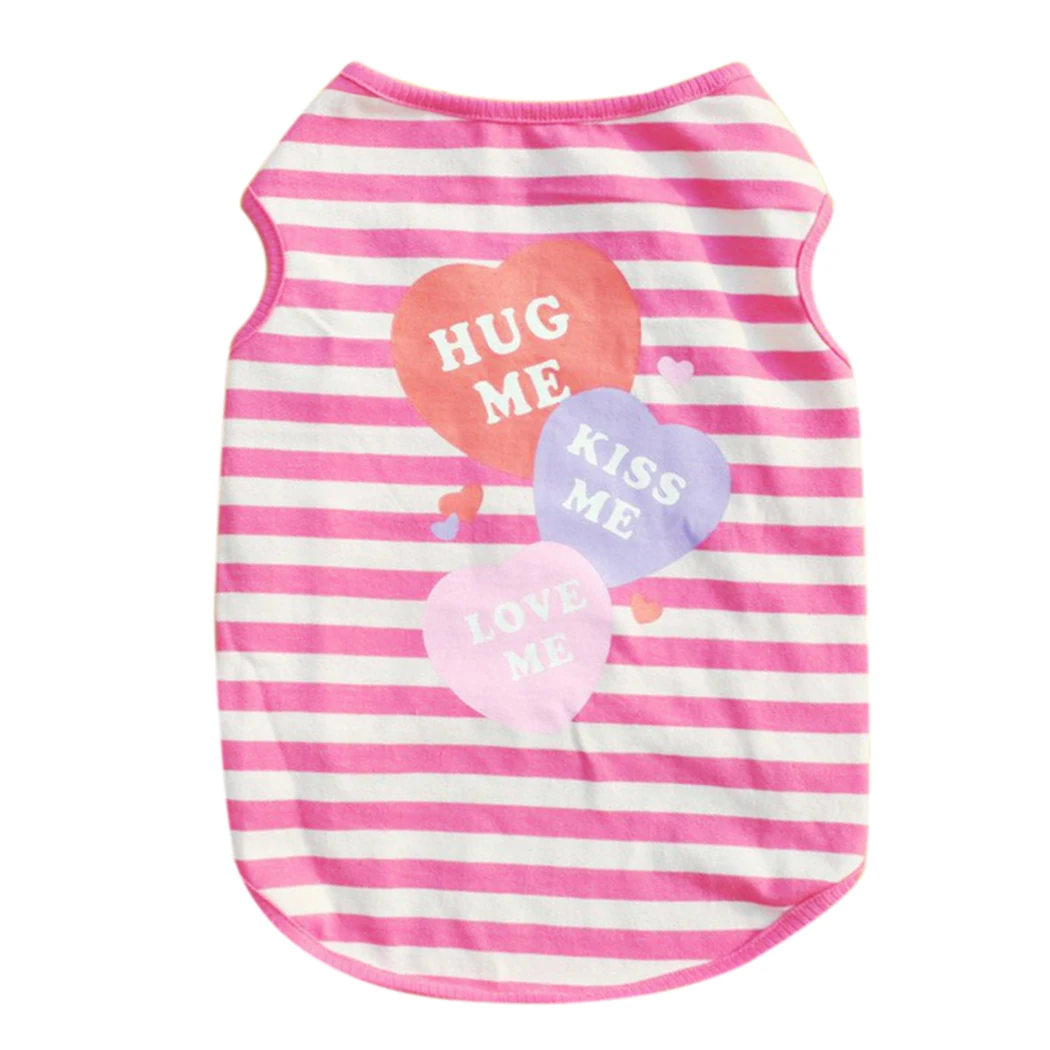 Small Dog Summer Vest Sleeveless Puppy tshirt Tanks Letter