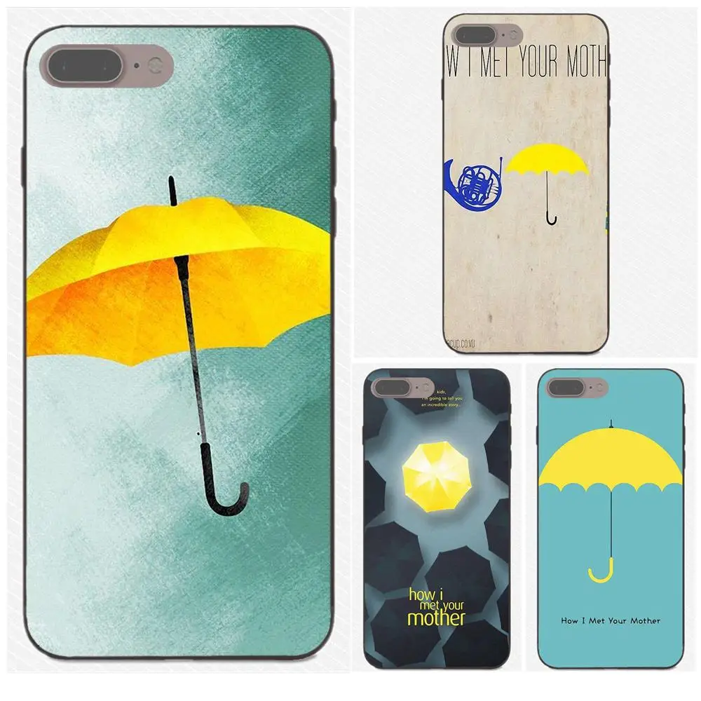Роскошный желтый зонт как я встретил вашу маму для Huawei Y3 Y5 II Y6 Y7 Y9 nova 2 Plus 2S 3i 4 Lite Prime