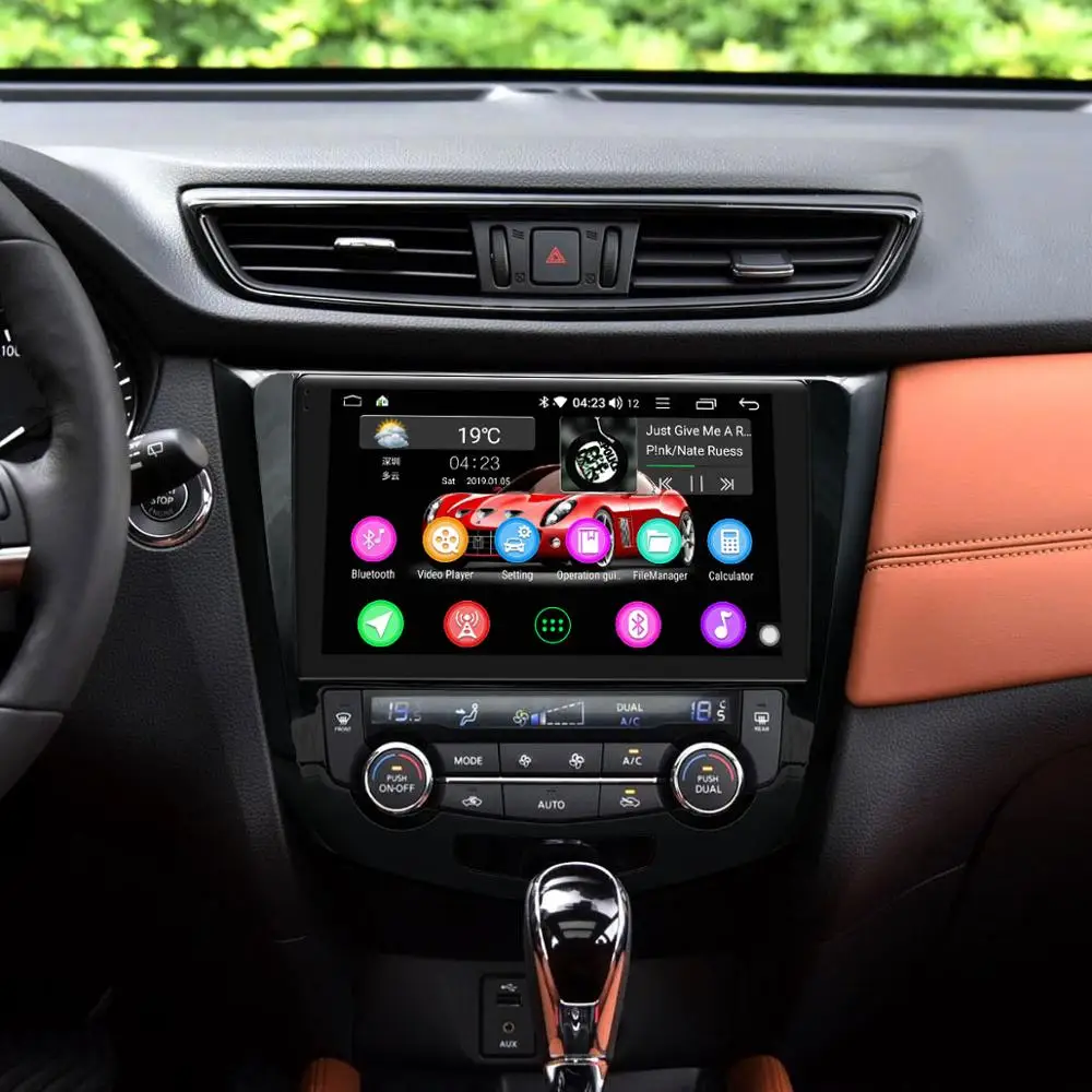 Clearance JOYING one din head unit Android 8.1 GPS Mirror link 2GB Octa Core car radio 10.1" IPS autoradio DSPBT for Nissan X-Trail 2014+ 5