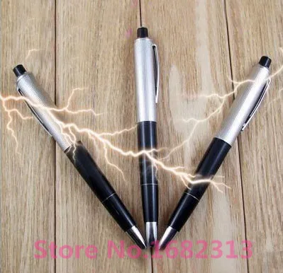 

2019 Electric Shock Pen Toy Utility Gadget Gag Joke Funny Prank Trick Novelty Friend's Best Gift Free Shipping