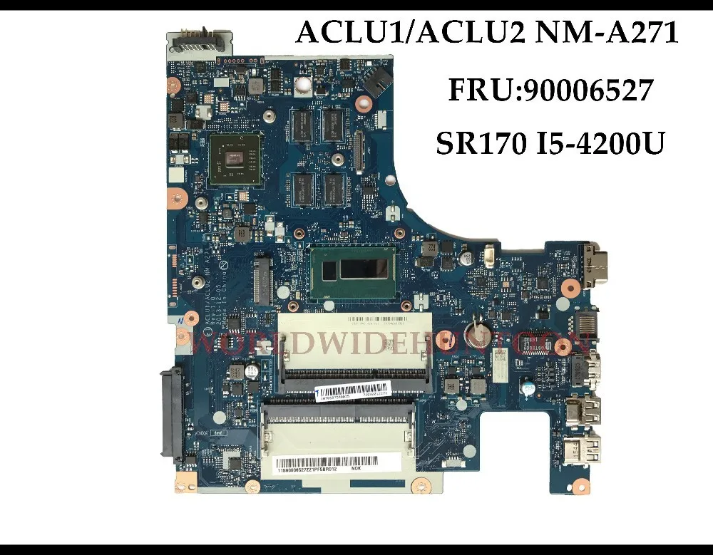 Высокое качество ACLU1/ACLU2 NM-A271 для Lenovo Ideapad G50-70 материнская плата ноутбука FRU:90006527