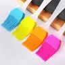 Baking BBQ Basting Brush Bakeware Pastry Bread Oil Cream Cooking Silicone BBQ Tools Brush Clear Handle Hot