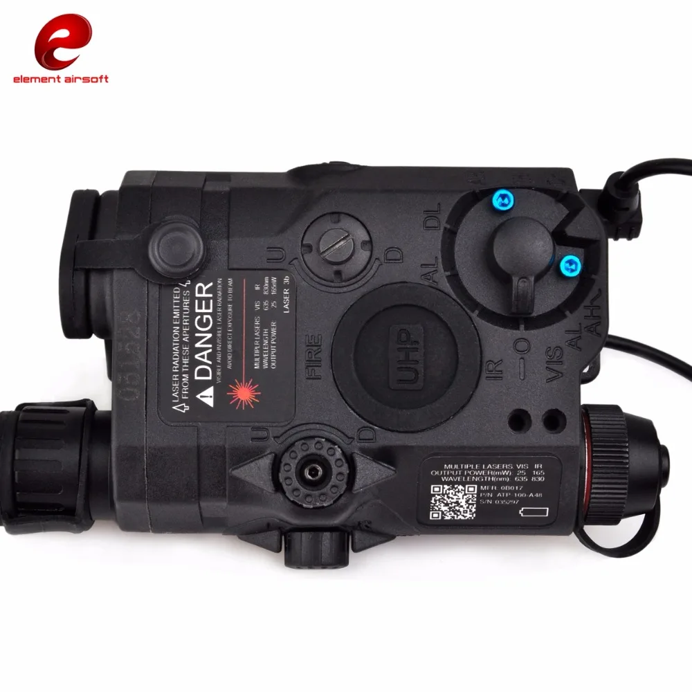 US $54.26 Element Airsoft Tactical Flashlight PEQ Green Laser LA5C UHP IR Laser LED IR Laser LA5 softair tactical peq light LA5C EX419
