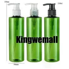 250 мл пустая пластиковая Сплит многоразовая бутылка, бутылки для лосьона. Контейнер для шампуня для ванны жидкий лосьон для мытья латекса. 300 шт./партия