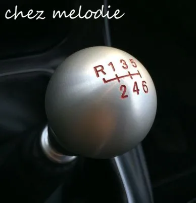 

Brushed aluminium alloy car Gearshift knob fitting for Ford Fiesta ST, Focus ST