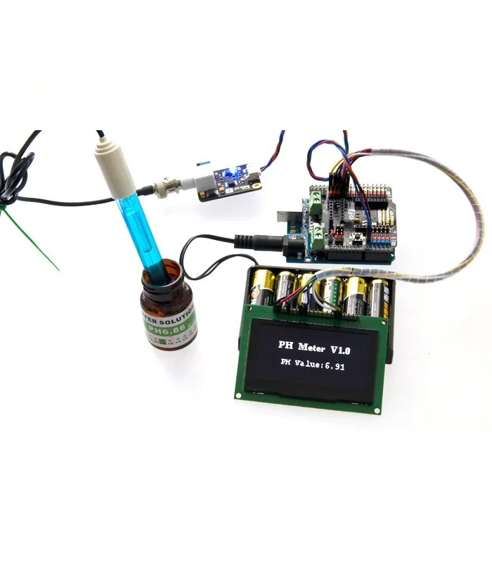 Версия PH имитация датчик рН метр щит адаптер для Arduino UNO R3 развивающий стартовый