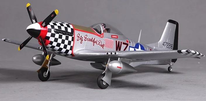 

FMS 800mm P51 EPO Model RC Warbird PNP FMS016