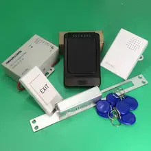 Система контроля доступа Полный комплект водонепроницаемый терминал сбора данных+ NC Электрический Strike lock