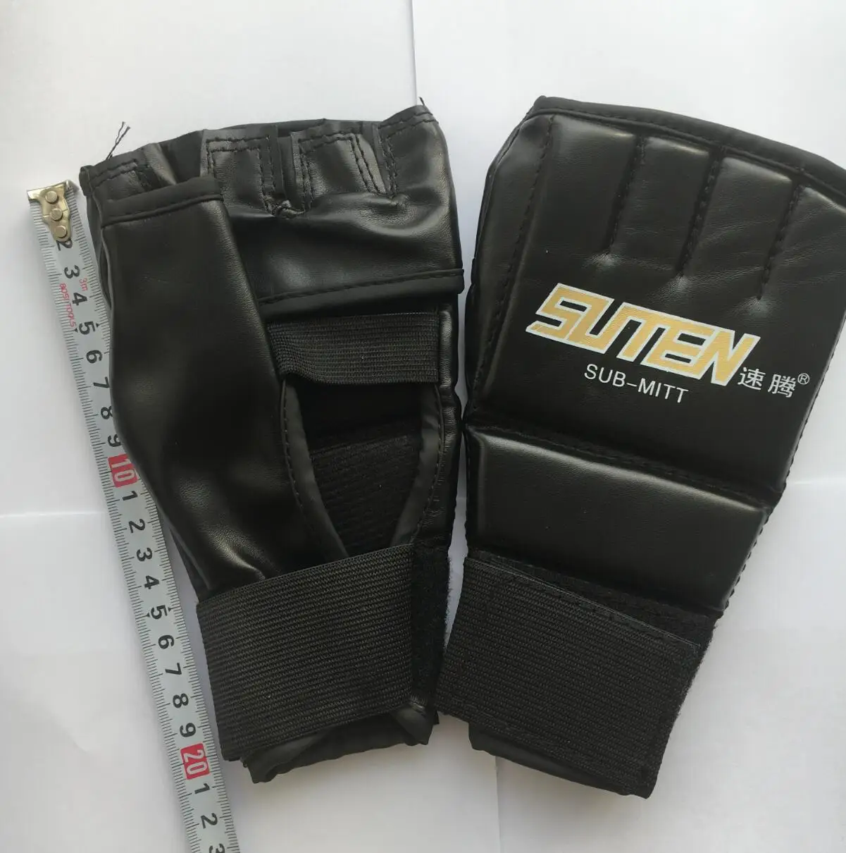 Открытые пальцы Sanda Sparring MMA Muay Thai перчатки для бокса тхэквондо карате боевые