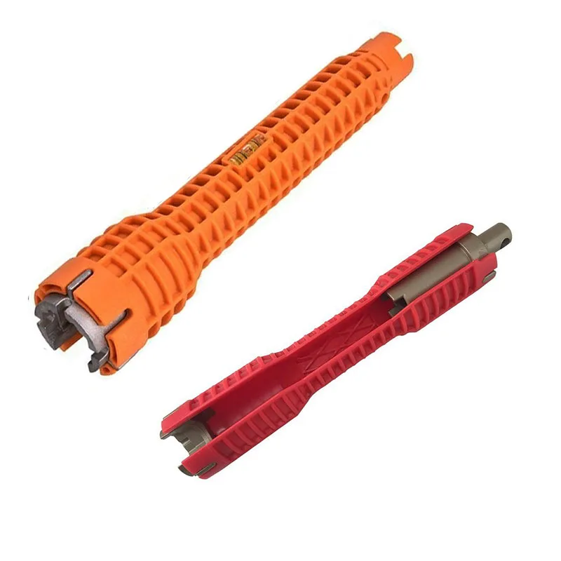 

Multifunctional Lightweight Home Kitchen Bathroom Faucet and Sink Installer Wrench Anti-Slip Handle Double Head Wrench Tool