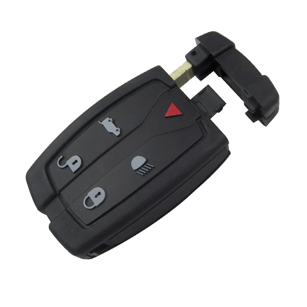 EKIY 5 кнопок дистанционного ключа оболочки Чехол подходит для Land Rover freelander 2 3 Замена автомобиля брелок умный ключ с лезвием