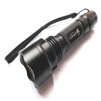 

U-F C2 1xCREE XP-L V5 2000lm Cold White Light SMO/OP LED Flashlight (1 x 18650)