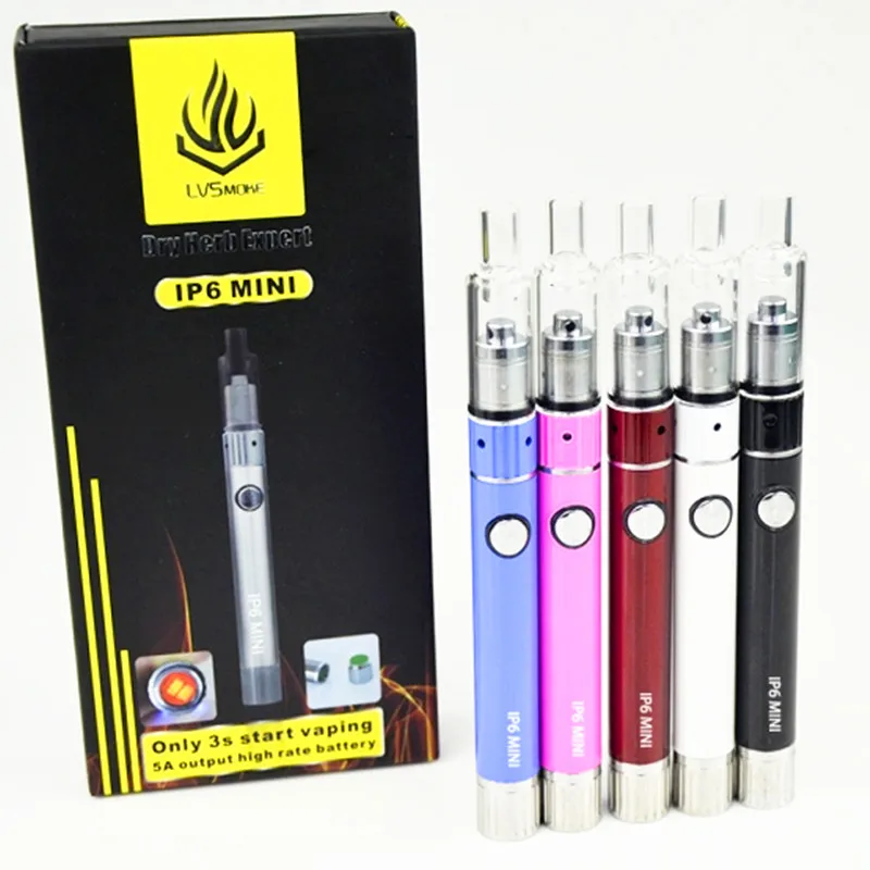 3pcs/lot LVsmoke Dry Wax E Cigarette kit 950mAh Built in Herbal