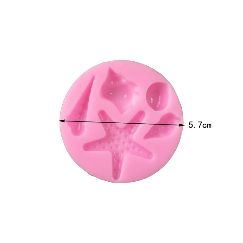 Силиконовая форма, морская раковина, раковина, свадебное украшение, помадка, украшение торта, инструмент для выпечки, посуда для выпечки, пудинг