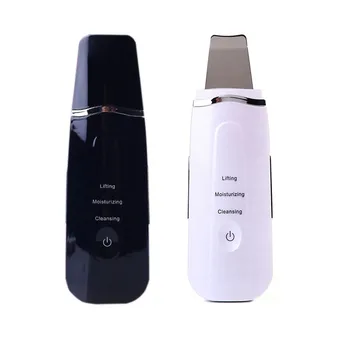 

Ultrasonic Face Skin Scrubber Blackhead Acne Removal Facial Vibration Massager Peeling Shovel Exfoliator Clean Machine Microderm