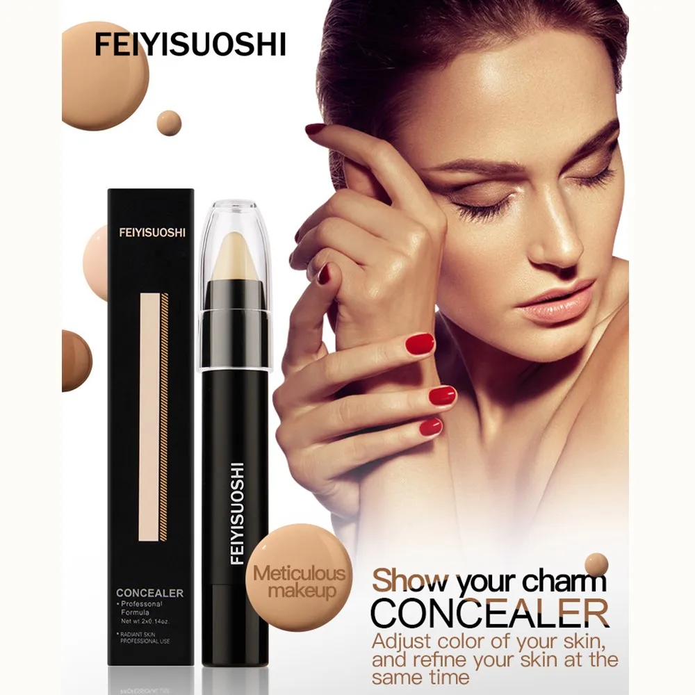 12 Colors Concealer Pen Women Girls Face Eye Makeup Contour Cream Stick