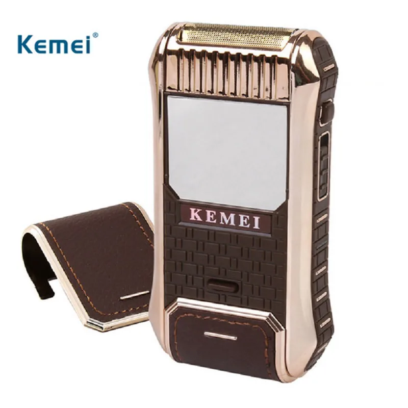 Kemei 2 в 1 Электрический бритья Для мужчин Перезаряжаемые бритвы 110-220 В Электрический парикмахер для Для мужчин удаления волос