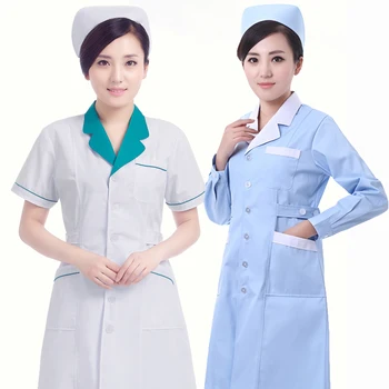 

Work wear beauty summer and winter nurse garment long & short-sleeve doctor clothing white coat Angle Medical Nurse Work Wears