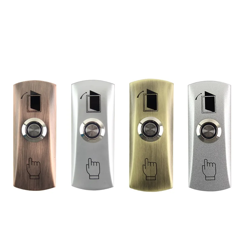 

Steel Door Exit Release Push Button Home Waterproof Switch Panel Part of RFID Door Access Control System