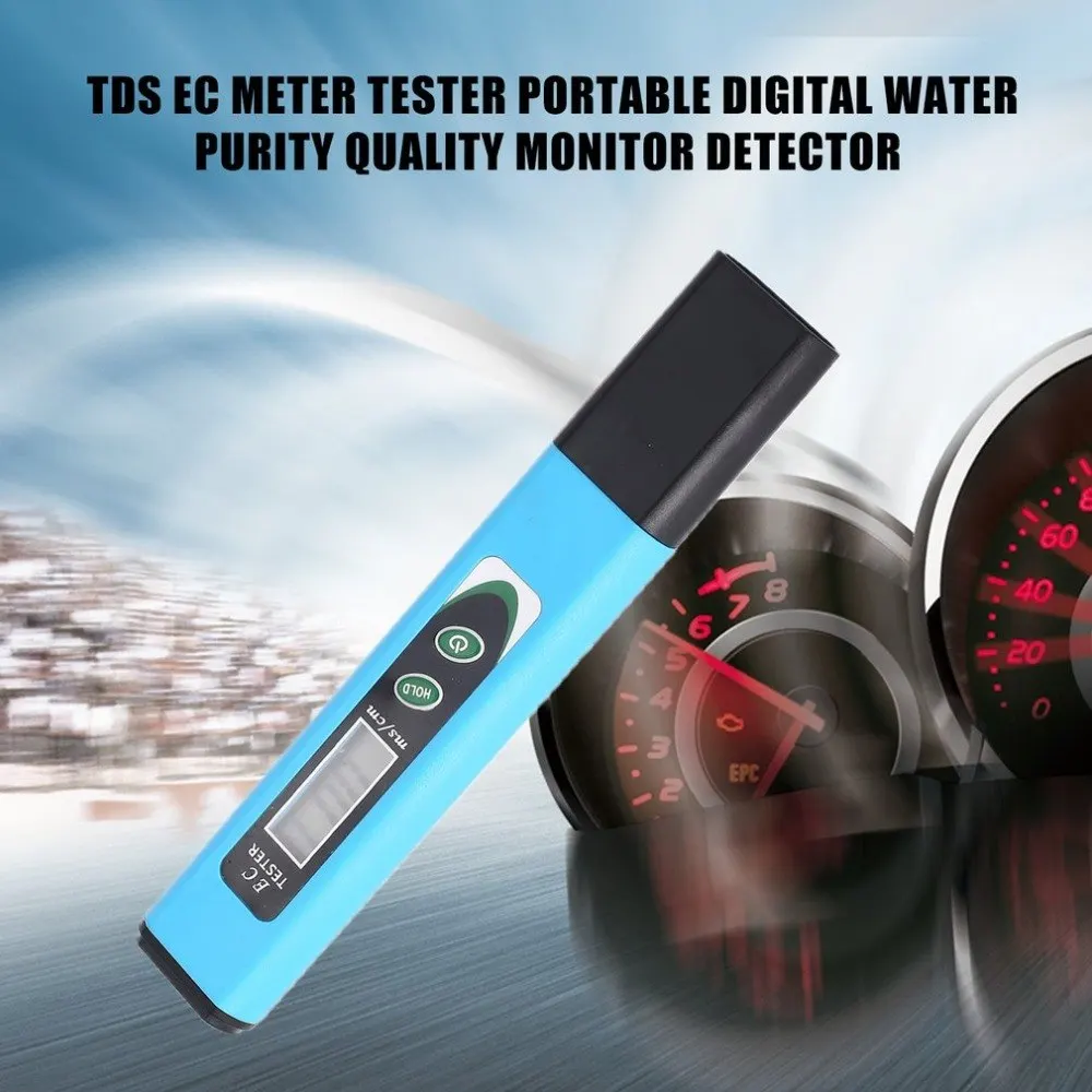 TDS EC метр тестер Портативный Ручка цифровой высокоточный Фильтр измерения Чистота воды детектор качества монитора