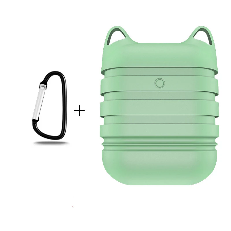 Drop Shipping For Airpods Silicone Cover Good Feeling Earphone Protective Cases For Air Pods Skin Cute For Air pod Retail (10)