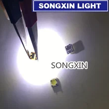 2000 шт. люмен светодиодный SMD 3535 3537 1 Вт 3 в холодный белый ЖК-подсветка для ТВ A129CECEBP19C 4jiao