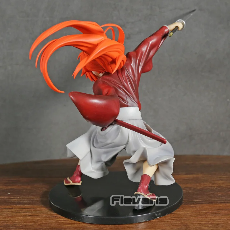 Самурай X Rurouni Kenshin Himura фигурка из ПВХ игрушка Модель Коллекционная