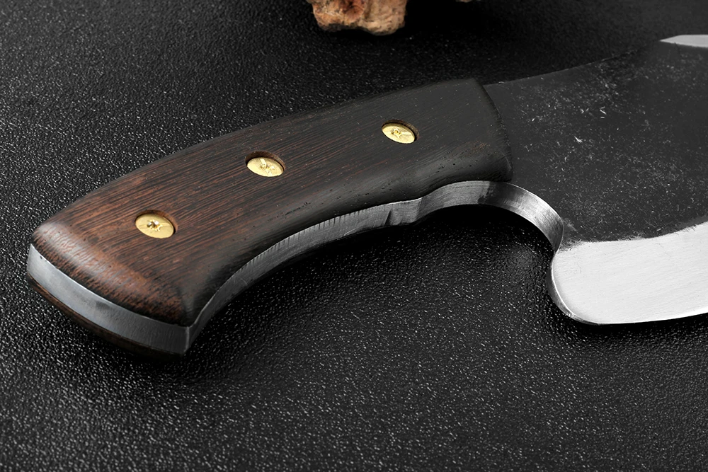  XITUO Kitchen Chef Knife High Hardness Manganese Steel Clad Steel Handmade Forged Butcher Big & Hea - 32906847355