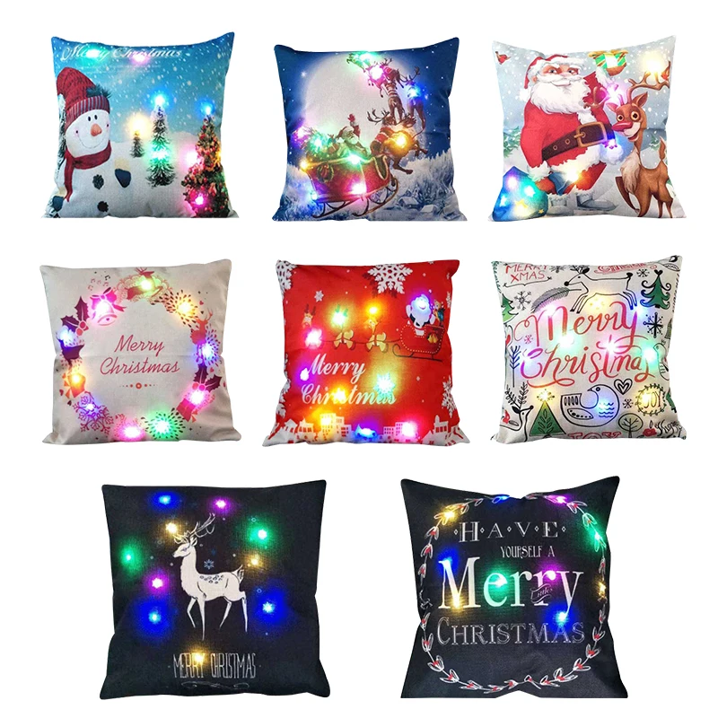 muchun LED RGB 5V Light Pillow Case for Christmas Gift New Year Product