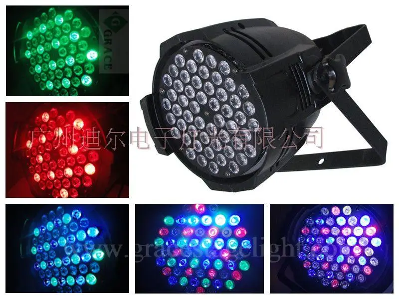 HOT D Par 54 3W high power lamp beads bulb wedding props performances professional stage lighting equipment |