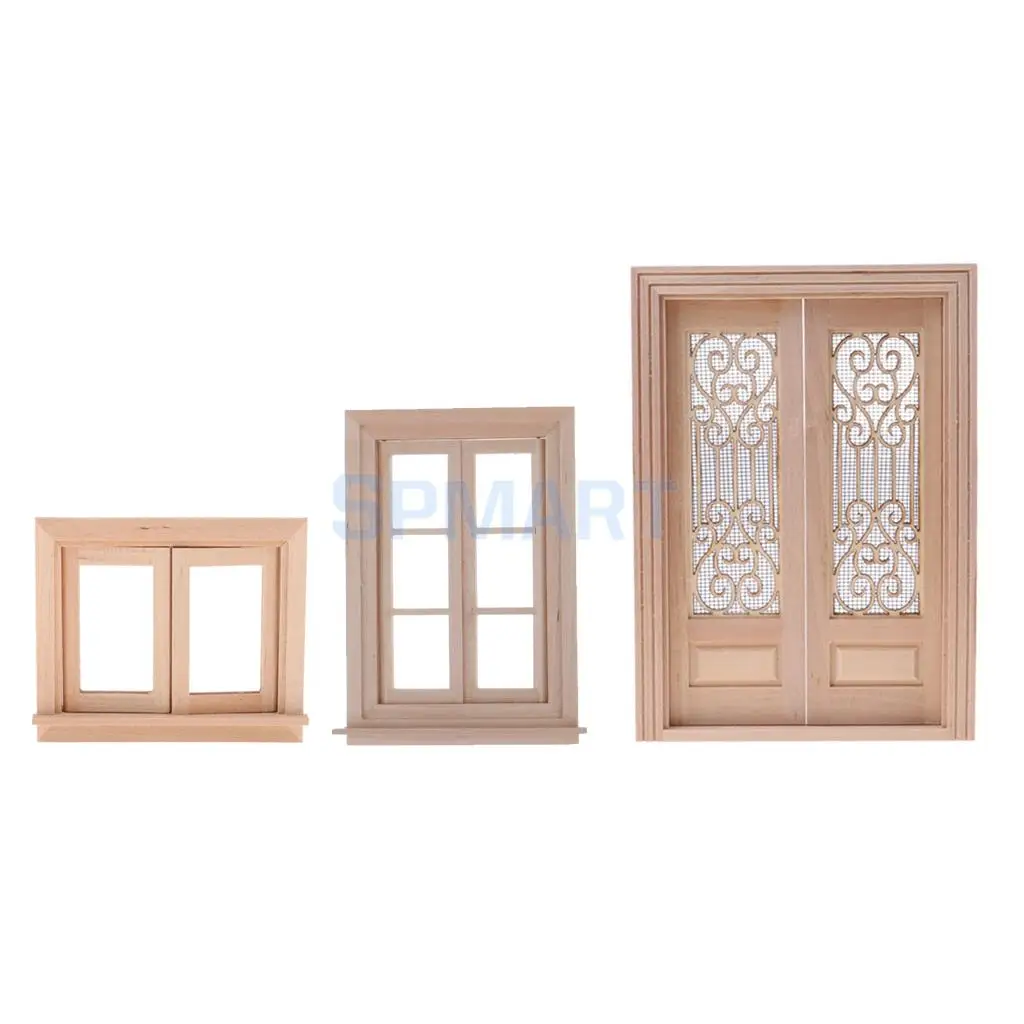 Doll house miniature 1//4 scale metal garden accessories Unpainted