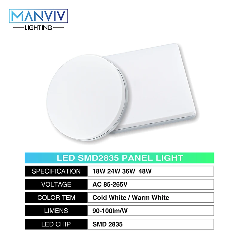  Modern LED Ceiling Lamp LED Panel Lamp 48W 36W 24W 18W 13W 9W 85-265V For Living Room Surface Mount - 33007052822