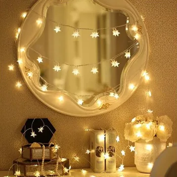 

LED star lamp string lantern