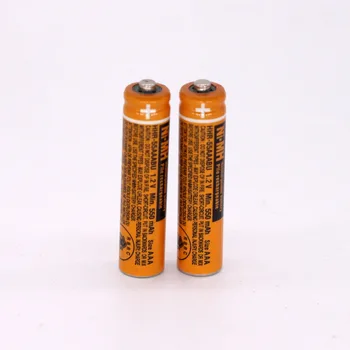 

2PCS AAA battery for HHR-55AAABU For Panasonic Cordless Phone batteries 1.2V 550mAh Original New Rechargeable NI-MH