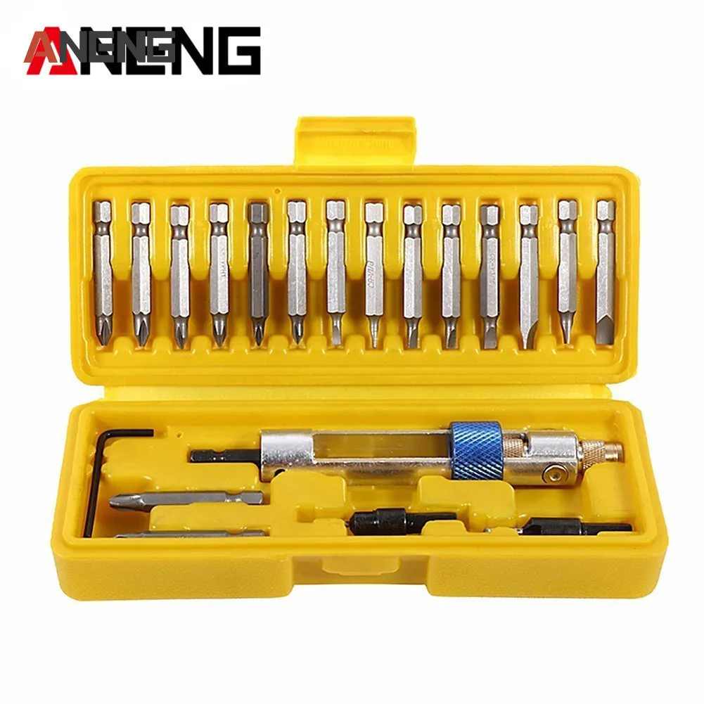 20Pcs Screwdriver Set Screw Extractor Multitool Drill Bit Head with