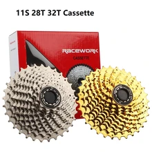 Road Bike 11S 22Speed Cassette Bike Freewheel Sprocket 28T 32T Compatible for Shimano 105 5800 UT 6800 DA 9100 Bicycle Parts цена Road Bike 11S 22Speed Cassette Bike Freewheel Sprocket 28T 32T Compatible for Shimano 105 5800 UT 6800 DA 9100 Bicycle Parts цены онлайн
