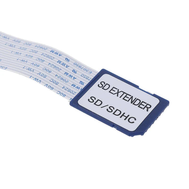 48 см TF micro sdcard для sd/sdhc карты гибкий Удлинительный Кабель-адаптер для автомобиля gps ТВ-карта ридер удлинитель Кабель-адаптер