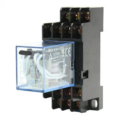

DC 24V Coil Volt 4PDT 14 Pin Terminal Electromagnetic Relay