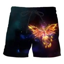 Аниме Святого Сейя пляжные шорты Веселая 3D-печать мужские повседневные шорты модные мужские летние горячие мужские крутые шорты