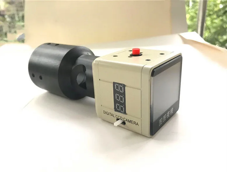 

Rifle Scope Add On 2" LCD Screen DIY Infrared Night Vision Scope with Laser Flashlight Day Night Dual Use