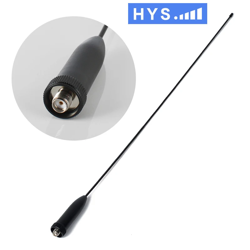 SMA Female Soft Axis Whip Antenna 2m/70cm for Ham 2Way Radio Baofeng