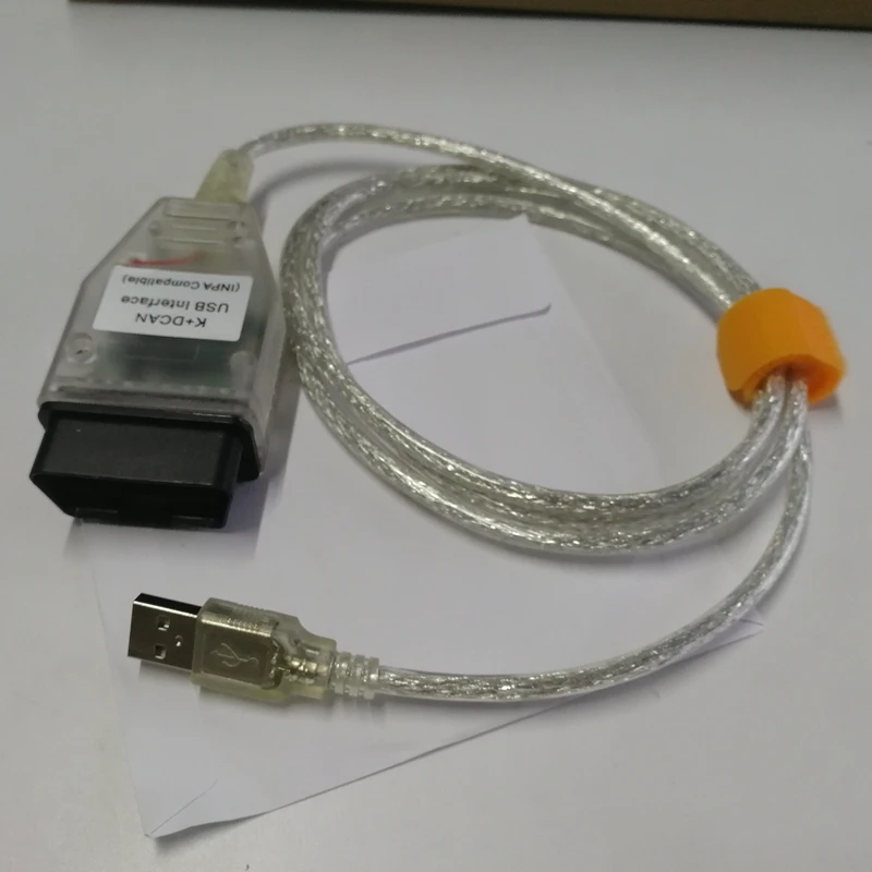 Новое поступление для BMW INPA K+ DCAN INPA K DCAN USB интерфейс Inpa автоматический считыватель кодеров диагностический кабель OBD2 с высоким качеством